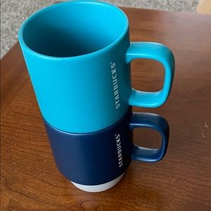 Starbucks stackable mugs